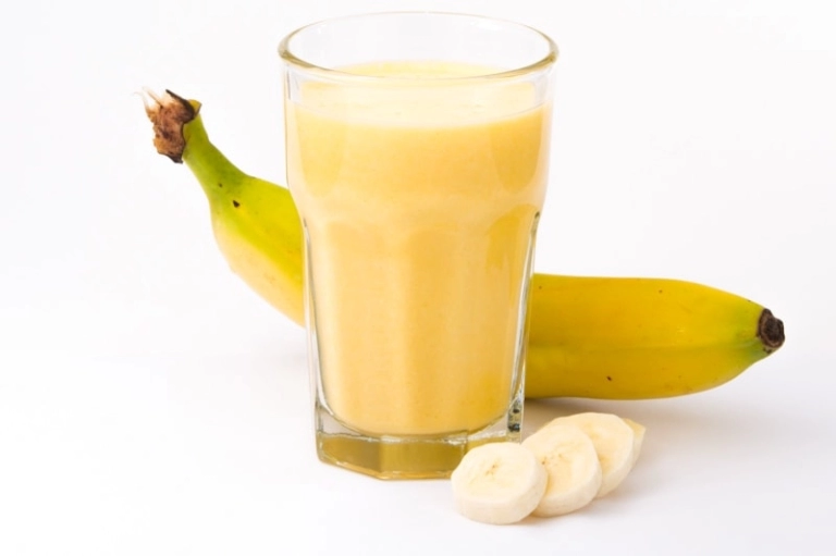 Banaan shake of pudding proteïne dieet