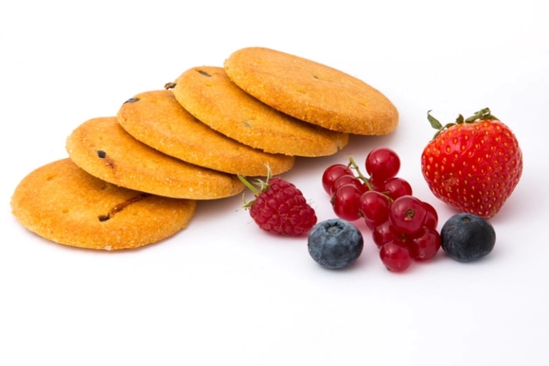 Bosvruchten koekjes proteïne dieet