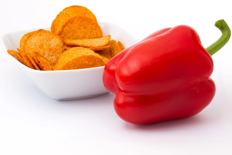 Chips paprika eiwitrijk dieet