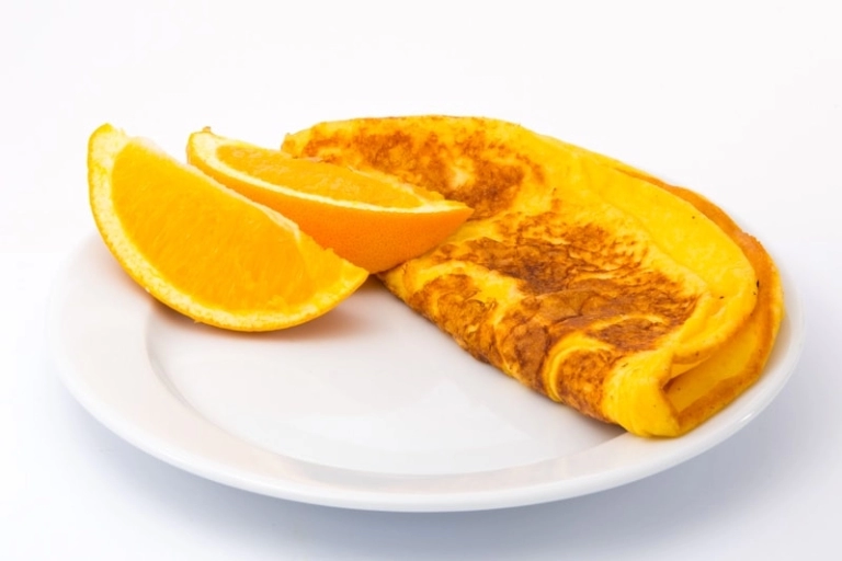 Pannenkoek sinaasappel proteïne dieet