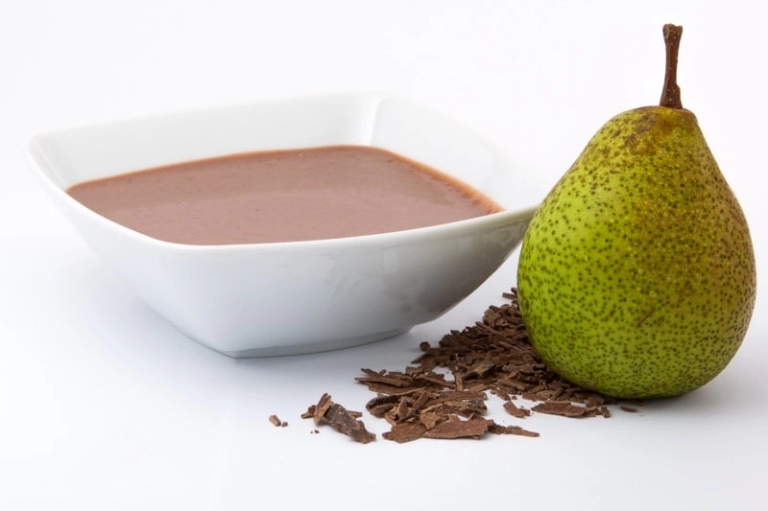 Peer chocolade shake of pudding proteïne dieet